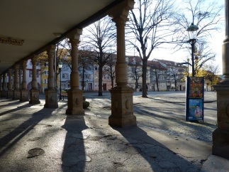 Het centrum van Arnstadt.